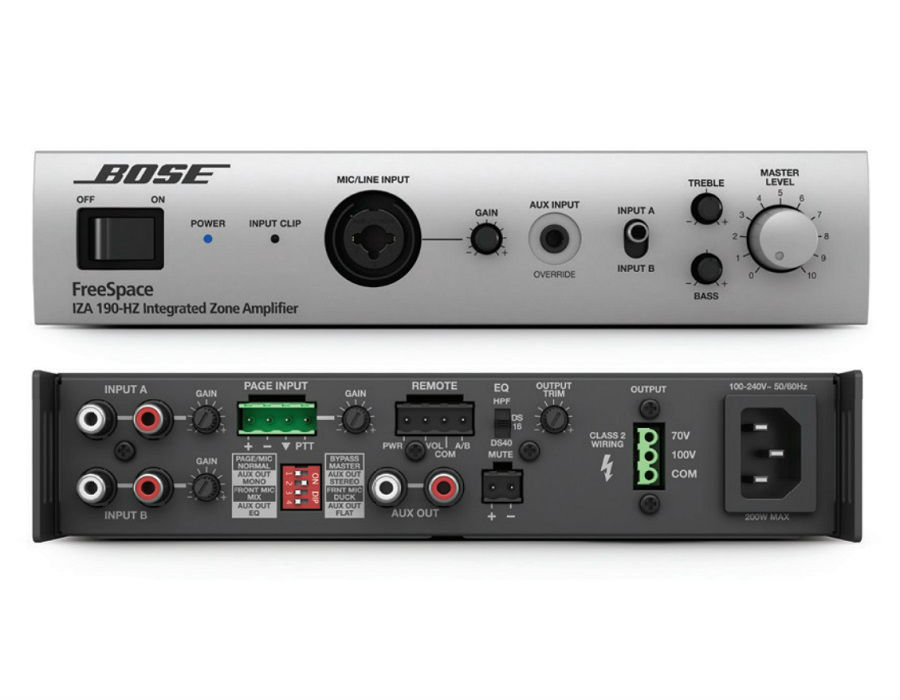 BOSE ボーズ 一体型ゾーンアンプ FreeSpace IZA 190-HZ BOSE ( ボーズ ) FreeSpace ZA190-HZ 送料無料 | サウンドハウス